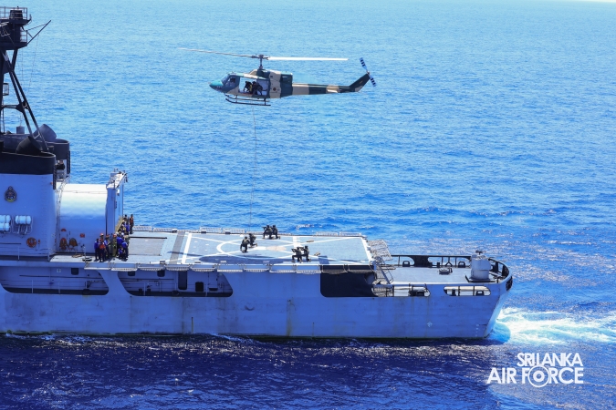 SLAF CONTRIBUTES TO JOINT MARITIME OPERATIONS AT TRINEX-26