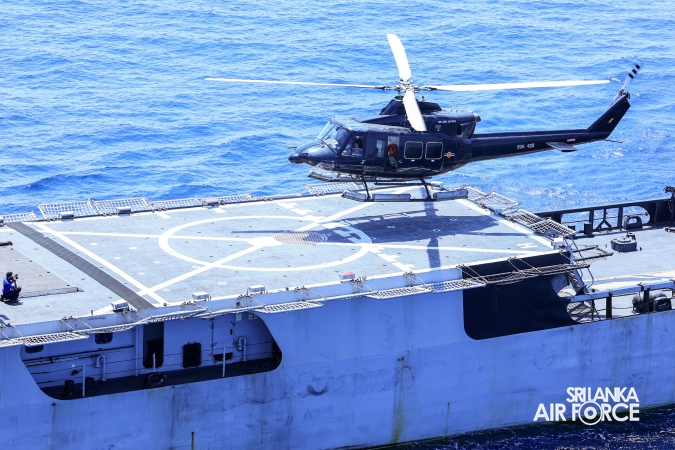 SLAF CONTRIBUTES TO JOINT MARITIME OPERATIONS AT TRINEX-26