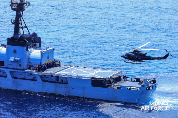 SLAF CONTRIBUTES TO JOINT MARITIME OPERATIONS AT TRINEX-26