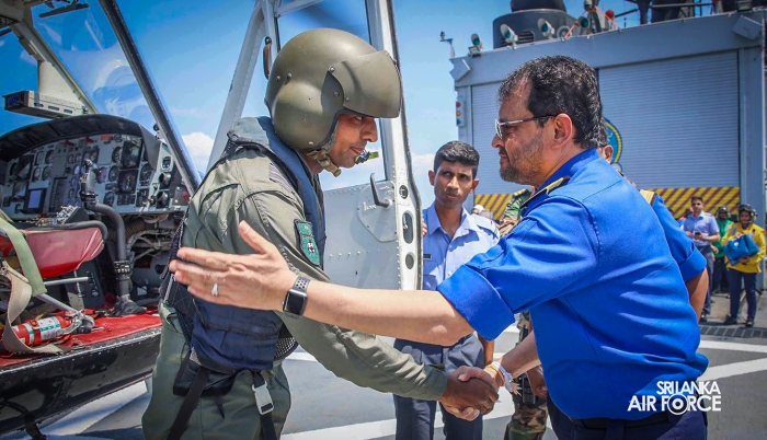 SLAF CONTRIBUTES TO JOINT MARITIME OPERATIONS AT TRINEX-26