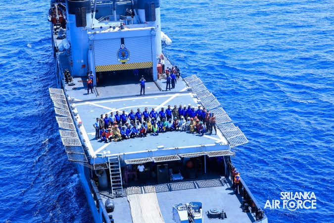 SLAF CONTRIBUTES TO JOINT MARITIME OPERATIONS AT TRINEX-26