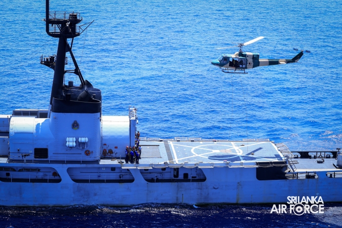 SLAF CONTRIBUTES TO JOINT MARITIME OPERATIONS AT TRINEX-26