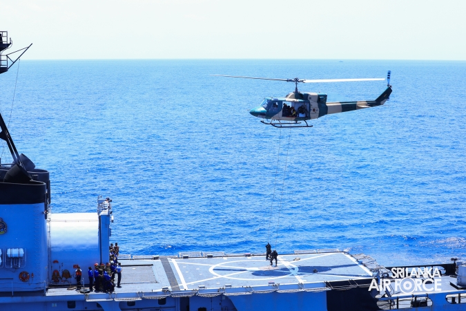 SLAF CONTRIBUTES TO JOINT MARITIME OPERATIONS AT TRINEX-26
