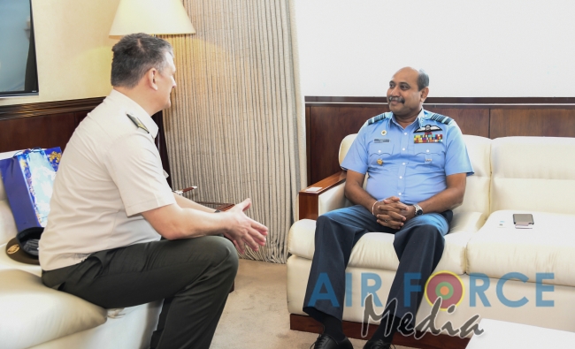 Ukrainian Defence Attaché Calls on Commander