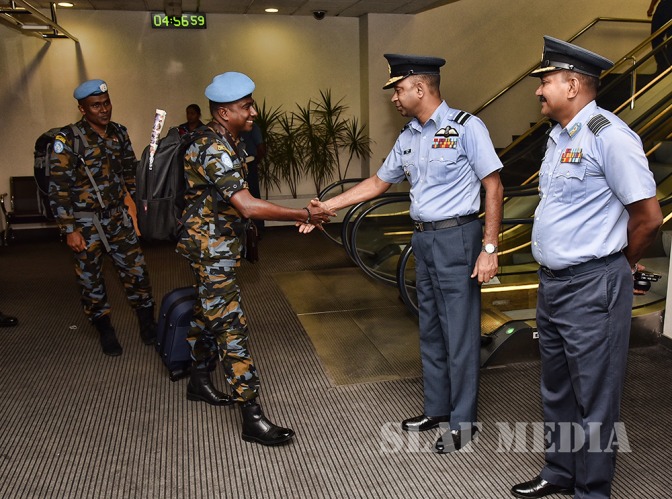 SLAF 2nd Contingent Returns from UNMISS