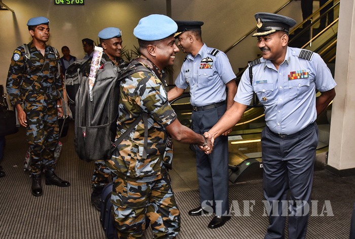 SLAF 2nd Contingent Returns from UNMISS