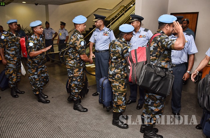 SLAF 2nd Contingent Returns from UNMISS