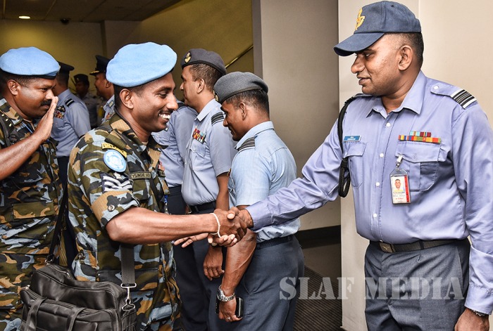 SLAF 2nd Contingent Returns from UNMISS