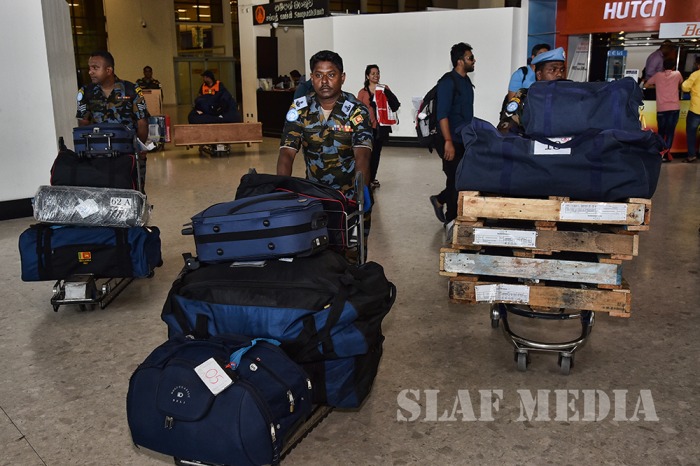 SLAF 2nd Contingent Returns from UNMISS