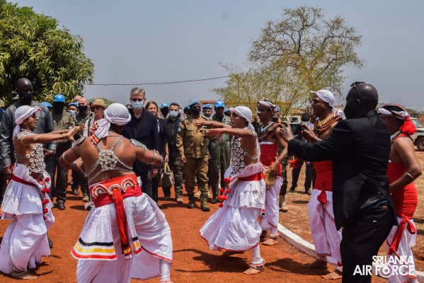 VISIT OF UNITED NATIONS UNDER SECRETARY GENERAL FOR PEACE KEEPING OPERATIONS, HIS EXCELLENCY JEAN-PIERRE LACROIX TO SLAF AVIATI