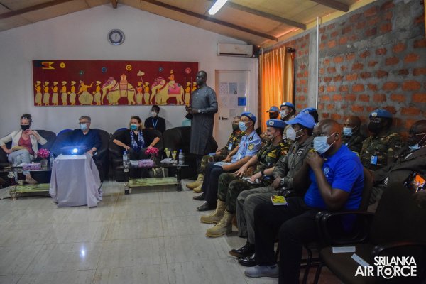 VISIT OF UNITED NATIONS UNDER SECRETARY GENERAL FOR PEACE KEEPING OPERATIONS, HIS EXCELLENCY JEAN-PIERRE LACROIX TO SLAF AVIATI