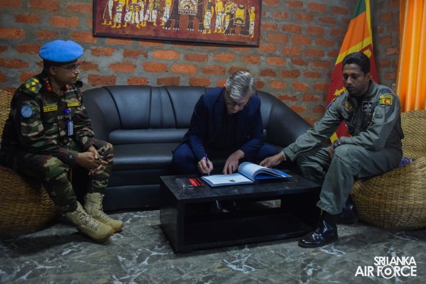 VISIT OF UNITED NATIONS UNDER SECRETARY GENERAL FOR PEACE KEEPING OPERATIONS, HIS EXCELLENCY JEAN-PIERRE LACROIX TO SLAF AVIATI