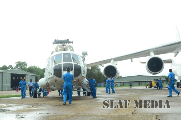 SLAF Deploys an Aviation Unit under UN Mission in South Sudan