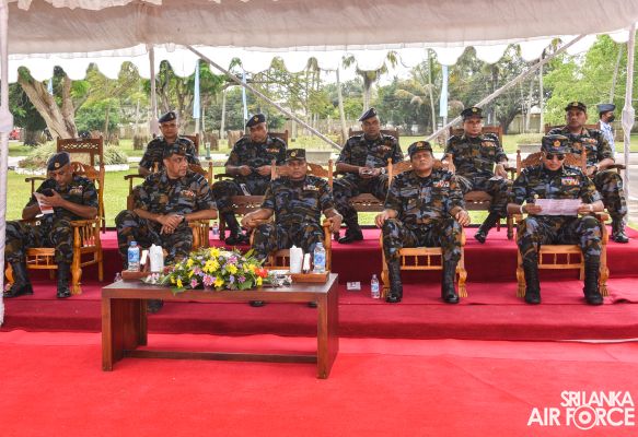 8TH CONTINGENT OF UN PEACEKEEPING MISSION TO THE CENTRAL AFRICAN REPUBLIC PASS OUT AT SLAF BASE KATUNAYAKE