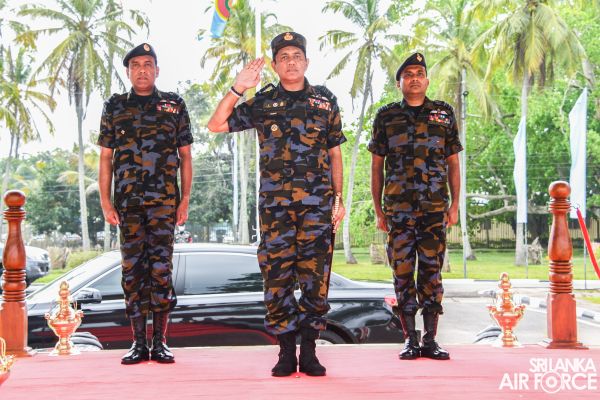 8TH CONTINGENT OF UN PEACEKEEPING MISSION TO THE CENTRAL AFRICAN REPUBLIC PASS OUT AT SLAF BASE KATUNAYAKE
