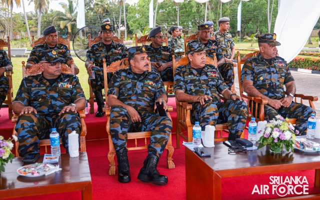 PASS OUT PARADE OF NO. 10 SLAF AVIATION CONTINGENT FOR UN PEACEKEEPING MISSION IN CENTRAL AFRICAN REPUBLIC