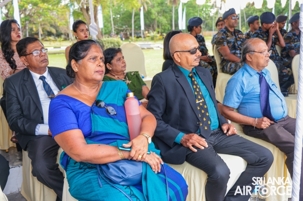PASS OUT PARADE OF NO. 10 SLAF AVIATION CONTINGENT FOR UN PEACEKEEPING MISSION IN CENTRAL AFRICAN REPUBLIC