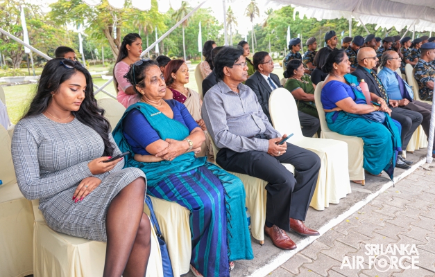 PASS OUT PARADE OF NO. 10 SLAF AVIATION CONTINGENT FOR UN PEACEKEEPING MISSION IN CENTRAL AFRICAN REPUBLIC