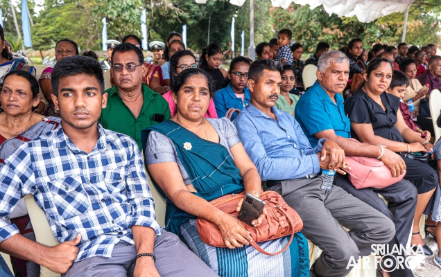 PASS OUT PARADE OF NO. 10 SLAF AVIATION CONTINGENT FOR UN PEACEKEEPING MISSION IN CENTRAL AFRICAN REPUBLIC