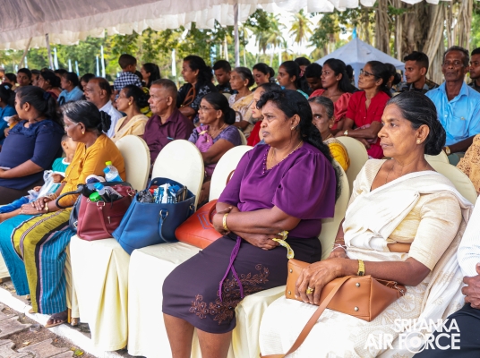 PASS OUT PARADE OF NO. 10 SLAF AVIATION CONTINGENT FOR UN PEACEKEEPING MISSION IN CENTRAL AFRICAN REPUBLIC