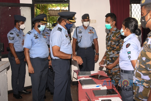 SLAF ESTABLISHES VACCINATIONS CENTRES AS SRI LANKA ACCELERATES
VACCINATION DRIVE IN WESTERN PROVINCE