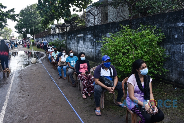 SLAF ESTABLISHES VACCINATIONS CENTRES AS SRI LANKA ACCELERATES
VACCINATION DRIVE IN WESTERN PROVINCE