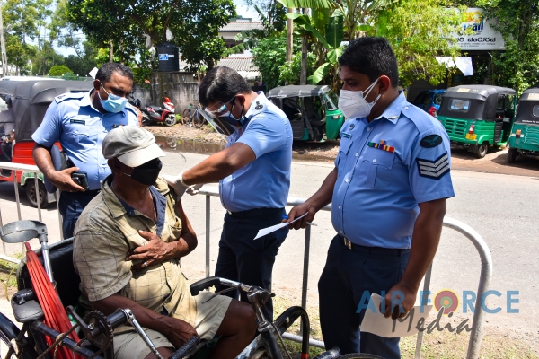 SLAF ESTABLISHES VACCINATIONS CENTRES AS SRI LANKA ACCELERATES
VACCINATION DRIVE IN WESTERN PROVINCE