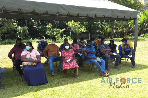 SLAF ESTABLISHES VACCINATIONS CENTRES AS SRI LANKA ACCELERATES
VACCINATION DRIVE IN WESTERN PROVINCE