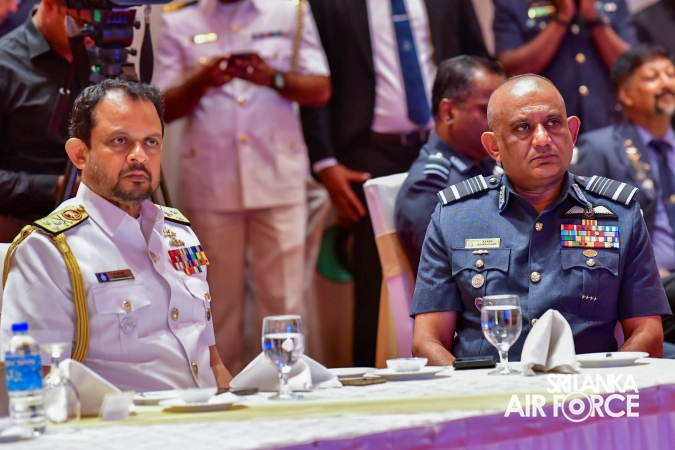 COMMANDER
ATTENDS THE 82ND ANNIVERSARY CELEBRATION OF THE SRI LANKA
EX-SERVICEMEN'S ASSOCIATION