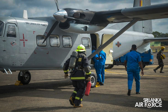 SLAF BASE VAVUNIYA CONDUCTS OPERATIONAL FLYING AND GROUND TRAINING EXERCISE TO ENHANCE MISSION READINESS AND AIR MINDEDNESS