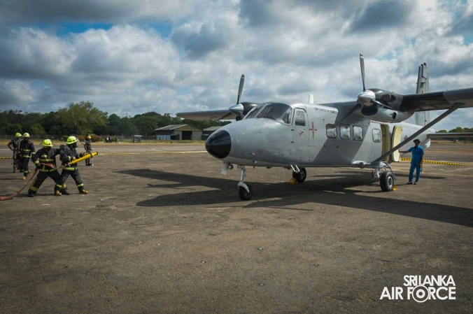 SLAF BASE VAVUNIYA CONDUCTS OPERATIONAL FLYING AND GROUND TRAINING EXERCISE TO ENHANCE MISSION READINESS AND AIR MINDEDNESS