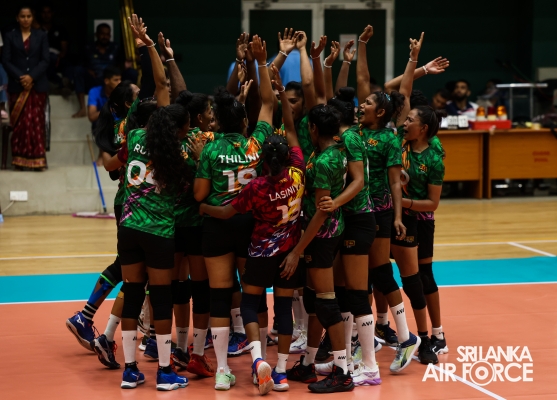 SLAF SECURES DOUBLE VICTORY AT 13TH DEFENCE SERVICES VOLLEYBALL TOURNAMENT