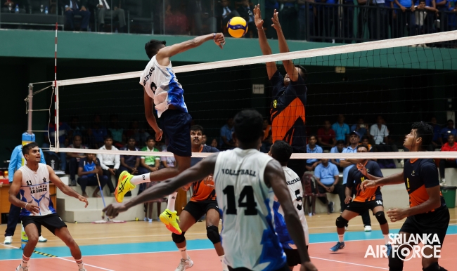 SLAF SECURES DOUBLE VICTORY AT 13TH DEFENCE SERVICES VOLLEYBALL TOURNAMENT