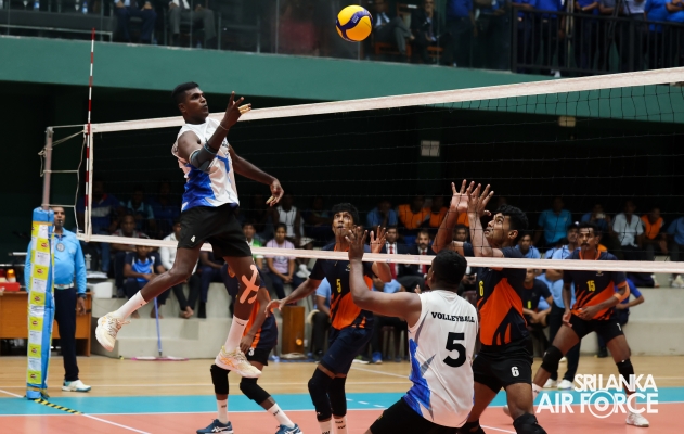 SLAF SECURES DOUBLE VICTORY AT 13TH DEFENCE SERVICES VOLLEYBALL TOURNAMENT