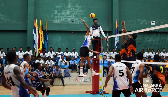 SLAF SECURES DOUBLE VICTORY AT 13TH DEFENCE SERVICES VOLLEYBALL TOURNAMENT