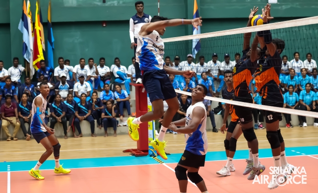 SLAF SECURES DOUBLE VICTORY AT 13TH DEFENCE SERVICES VOLLEYBALL TOURNAMENT