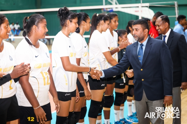 SLAF SECURES DOUBLE VICTORY AT 13TH DEFENCE SERVICES VOLLEYBALL TOURNAMENT