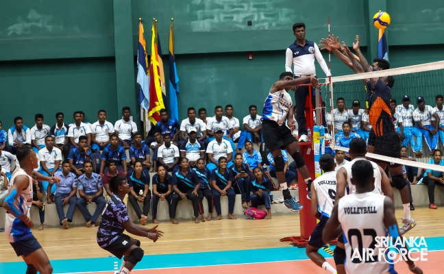 SLAF SECURES DOUBLE VICTORY AT 13TH DEFENCE SERVICES VOLLEYBALL TOURNAMENT