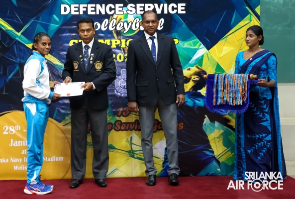 SLAF SECURES DOUBLE VICTORY AT 13TH DEFENCE SERVICES VOLLEYBALL TOURNAMENT
