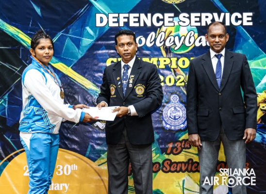 SLAF SECURES DOUBLE VICTORY AT 13TH DEFENCE SERVICES VOLLEYBALL TOURNAMENT