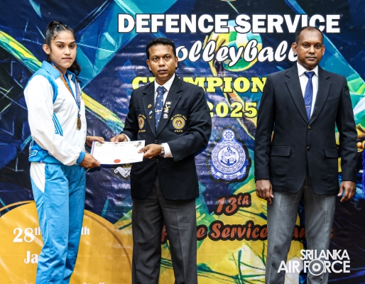 SLAF SECURES DOUBLE VICTORY AT 13TH DEFENCE SERVICES VOLLEYBALL TOURNAMENT