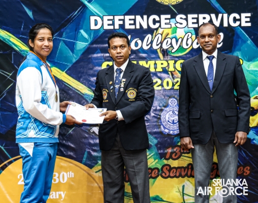 SLAF SECURES DOUBLE VICTORY AT 13TH DEFENCE SERVICES VOLLEYBALL TOURNAMENT