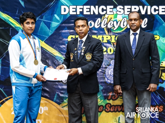 SLAF SECURES DOUBLE VICTORY AT 13TH DEFENCE SERVICES VOLLEYBALL TOURNAMENT