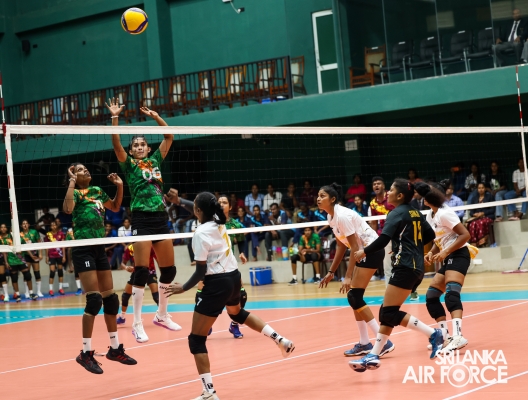 SLAF SECURES DOUBLE VICTORY AT 13TH DEFENCE SERVICES VOLLEYBALL TOURNAMENT