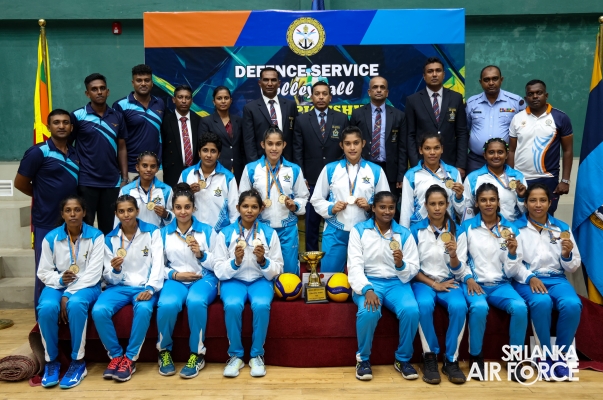 SLAF SECURES DOUBLE VICTORY AT 13TH DEFENCE SERVICES VOLLEYBALL TOURNAMENT