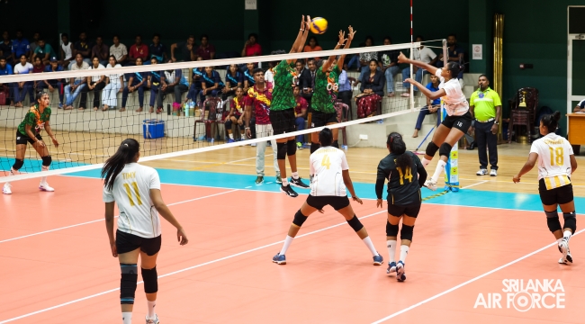 SLAF SECURES DOUBLE VICTORY AT 13TH DEFENCE SERVICES VOLLEYBALL TOURNAMENT