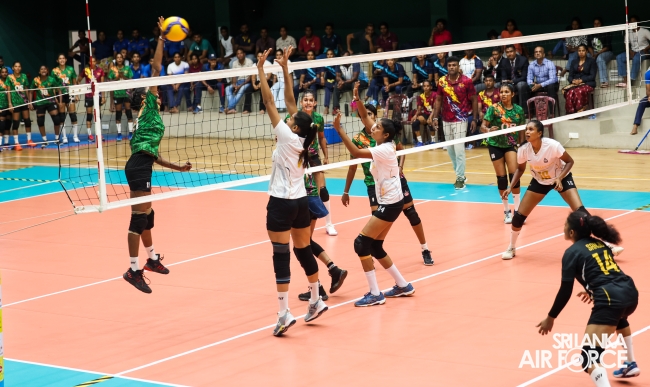 SLAF SECURES DOUBLE VICTORY AT 13TH DEFENCE SERVICES VOLLEYBALL TOURNAMENT