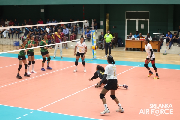 SLAF SECURES DOUBLE VICTORY AT 13TH DEFENCE SERVICES VOLLEYBALL TOURNAMENT