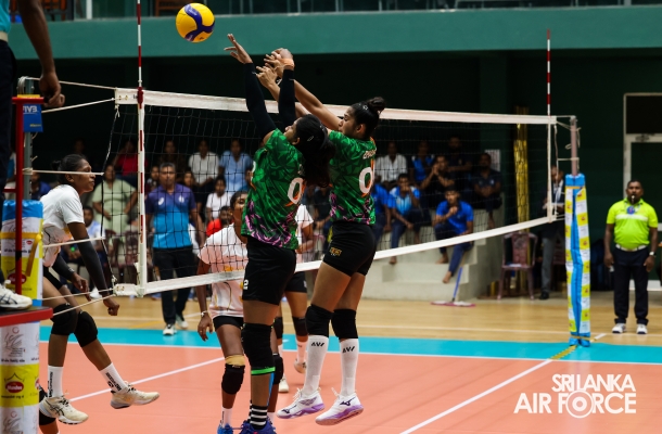 SLAF SECURES DOUBLE VICTORY AT 13TH DEFENCE SERVICES VOLLEYBALL TOURNAMENT