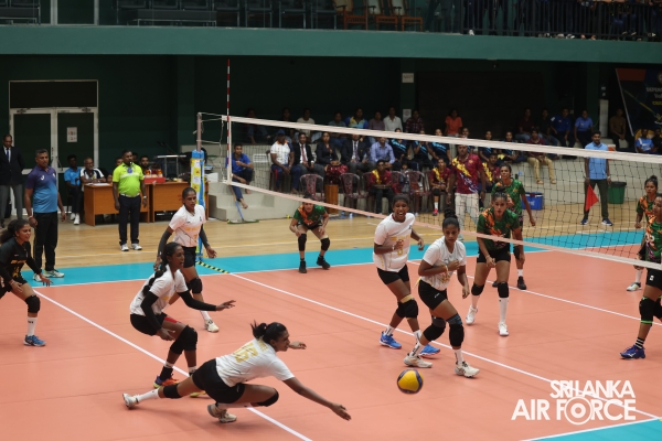 SLAF SECURES DOUBLE VICTORY AT 13TH DEFENCE SERVICES VOLLEYBALL TOURNAMENT